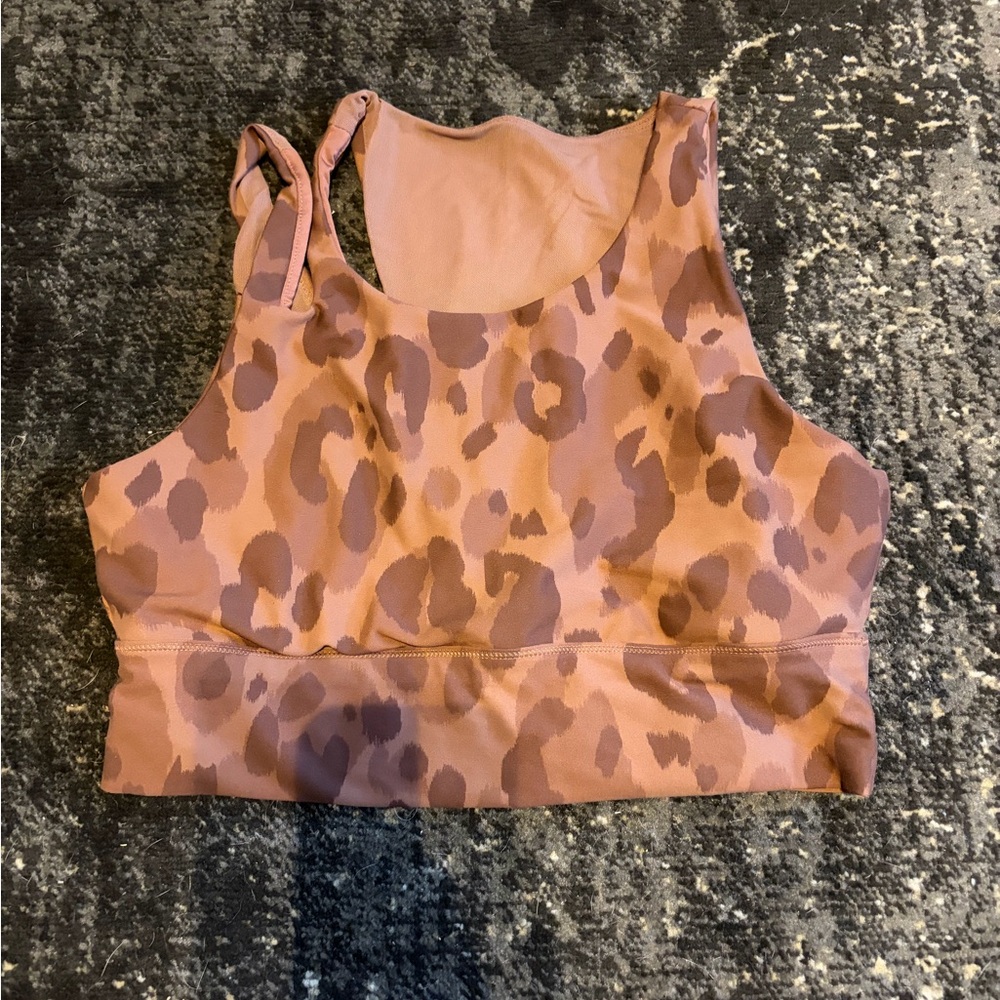 Leopard Print Sports Bra